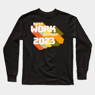 New 2023 Resolution Long Sleeve T-Shirt